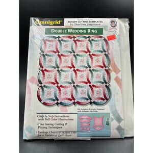 Rotary Cutting Templates Double Wedding Ring Quilt Omnigrid Acrylic